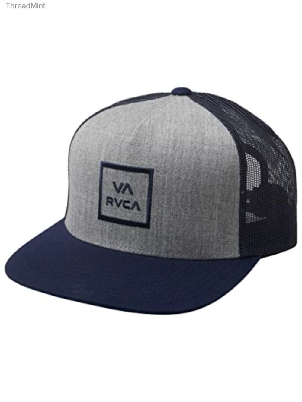 RVCA Trucker Hat Snapback Cap Mesh Back Structured Front Adjustable
